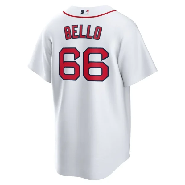 Brayan bello boston red sox nike home replica jersey White L