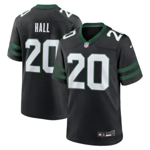 Breece hall new york jets nike alternate game jersey Legacy black