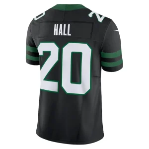 Breece hall new york jets nike alternate vapor f.u.s.e. limited jersey Legacy black L