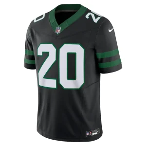 Breece hall new york jets nike alternate vapor f.u.s.e. limited jersey Legacy black M