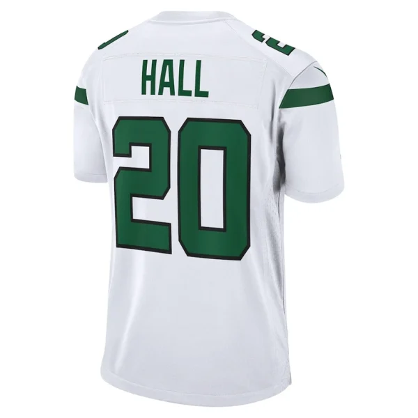 Breece hall new york jets nike away game player jersey White L