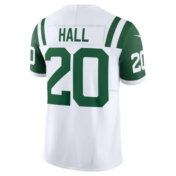 Breece hall new york jets nike classic alternate vapor f.u.s.e. limited jersey White L