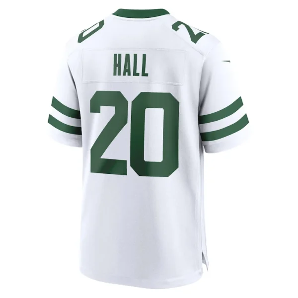 Breece hall new york jets nike game jersey Legacy white L