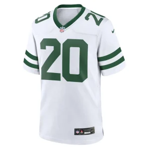 Breece hall new york jets nike game jersey Legacy white M