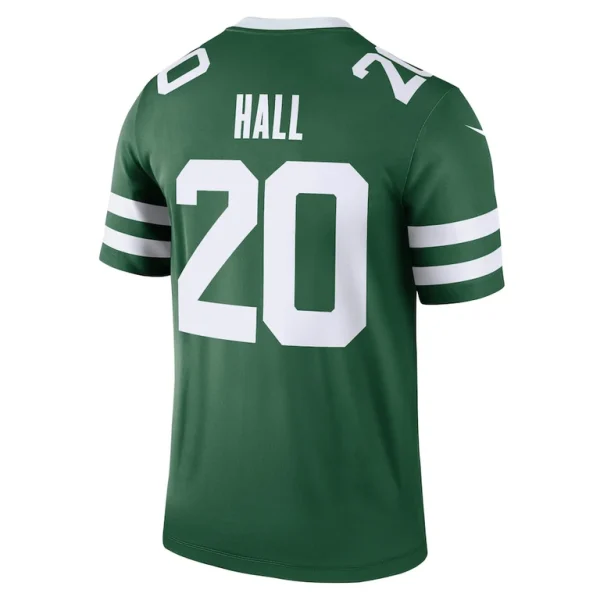 Breece hall new york jets nike legend player performance top Legacy green L