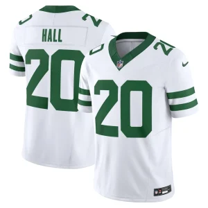 Breece hall new york jets nike vapor f.u.s.e. limited jersey Legacy white