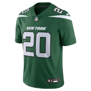 Breece hall new york jets nike vapor untouchable limited jersey Gotham green M