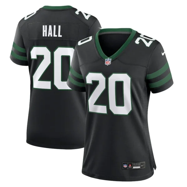 Breece hall new york jets nike womens alternate game jersey Legacy black