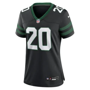 Breece hall new york jets nike womens alternate game jersey Legacy black M