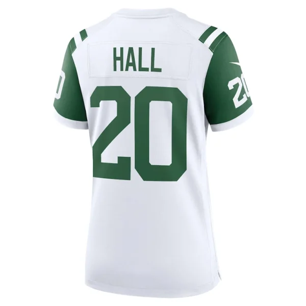 Breece hall new york jets nike womens classic alternate game jersey White L