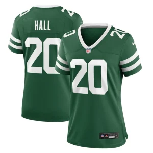 Breece hall new york jets nike womens game jersey Legacy green