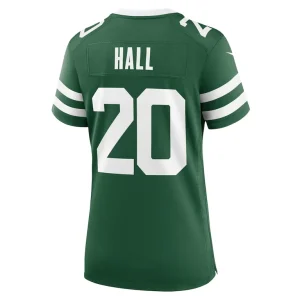 Breece hall new york jets nike womens game jersey Legacy green L