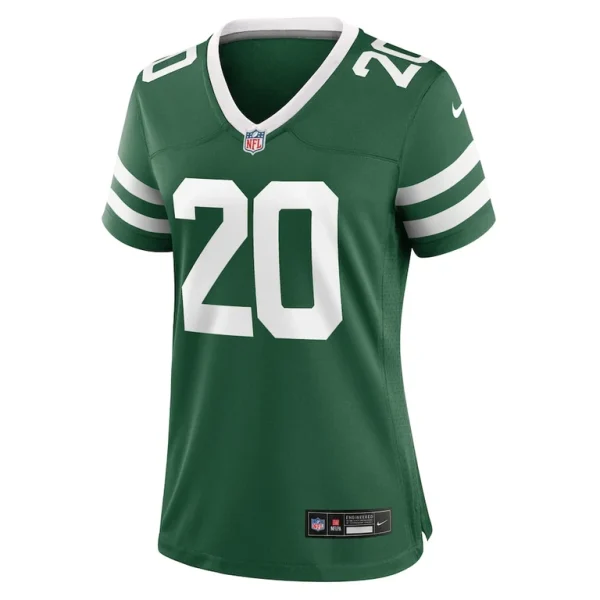 Breece hall new york jets nike womens game jersey Legacy green M