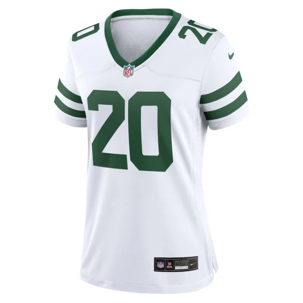 Breece hall new york jets nike womens game jersey Legacy white M