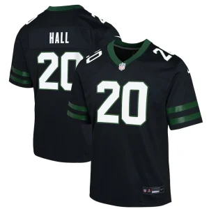 Breece hall new york jets nike youth alternate game jersey Legacy black