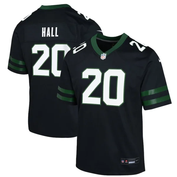 Breece hall new york jets nike youth alternate game jersey Legacy black