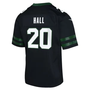 Breece hall new york jets nike youth alternate game jersey Legacy black Yth L