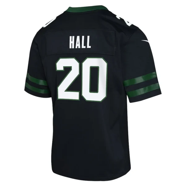 Breece hall new york jets nike youth alternate game jersey Legacy black Yth L