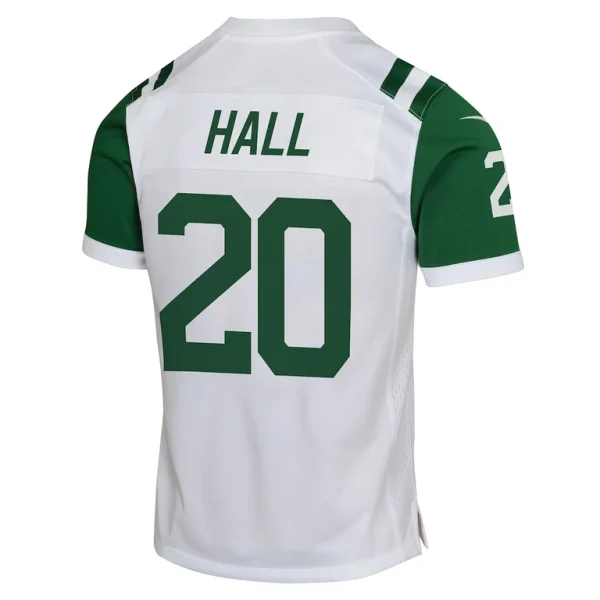 Breece hall new york jets nike youth classic alternate game jersey White Yth L