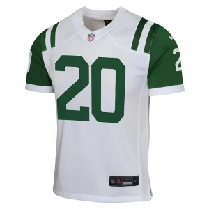 Breece hall new york jets nike youth classic alternate game jersey White Yth M