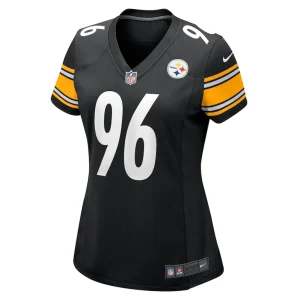 Breiden fehoko pittsburgh steelers nike womens game jersey Black M