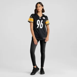 Breiden fehoko pittsburgh steelers nike womens game jersey Black XL