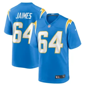 Brenden jaimes los angeles chargers nike game jersey Powder blue