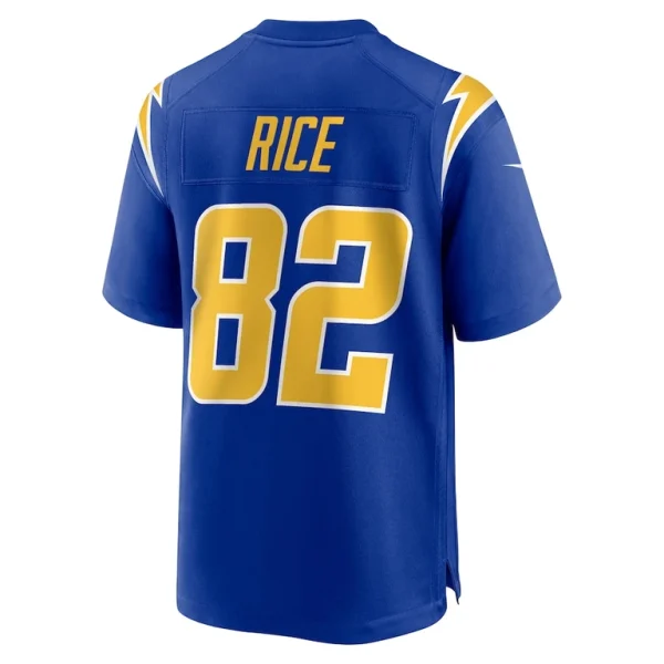 Brenden rice los angeles chargers nike 2nd alternate game player jersey Royal L