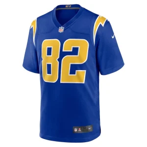 Brenden rice los angeles chargers nike 2nd alternate game player jersey Royal M
