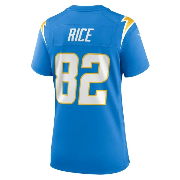 Brenden rice los angeles chargers nike womens game jersey Powder blue L