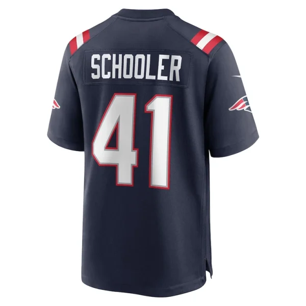 Brenden schooler new england patriots nike game player jersey Navy L