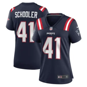 Brenden schooler new england patriots nike womens game player jersey Navy