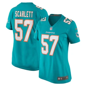 Brennan scarlett miami dolphins nike womens game jersey Aqua