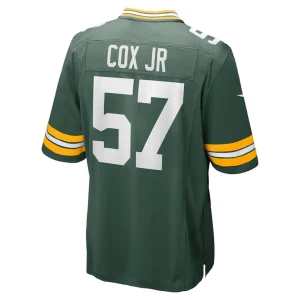 Brenton cox jr. green bay packers nike game jersey Green L