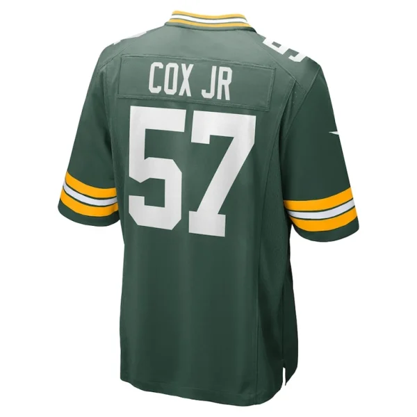 Brenton cox jr. green bay packers nike game jersey Green L