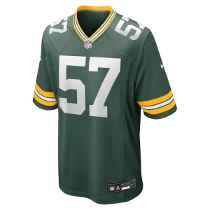 Brenton cox jr. green bay packers nike game jersey Green M