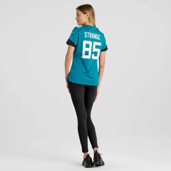 Brenton strange jacksonville jaguars nike womens team game jersey Teal 2XL