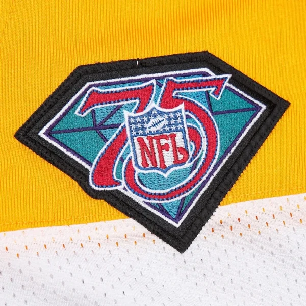 Brett favre green bay packers 1994 mitchell ness authentic throwback retired player jersey White 48
