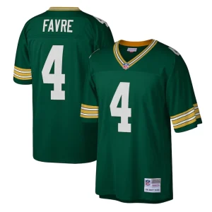 Brett favre green bay packers mitchell ness legacy replica jersey Green