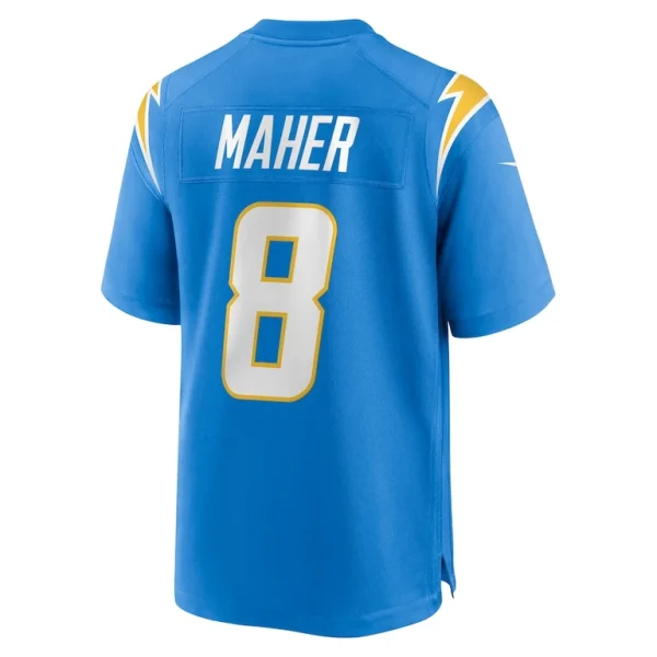 Brett maher los angeles chargers nike team game jersey Powder blue L