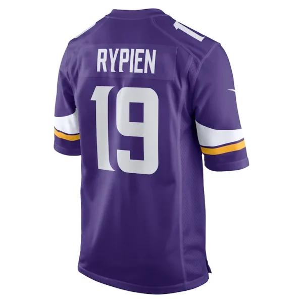 Brett rypien minnesota vikings nike game jersey Purple L