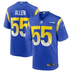 Brian allen los angeles rams nike game jersey Royal