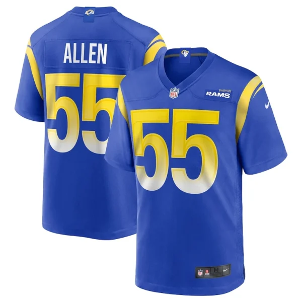 Brian allen los angeles rams nike game jersey Royal