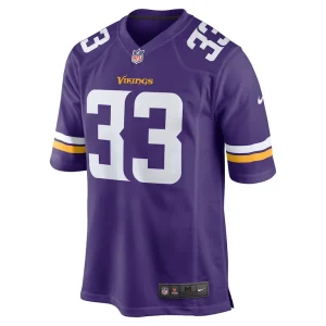 Brian asamoah minnesota vikings nike player game jersey Purple M