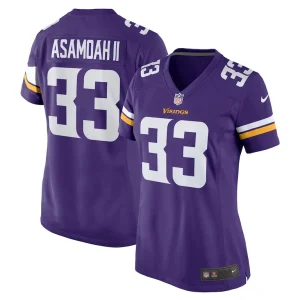 Brian asamoah minnesota vikings nike womens player game jersey Purple