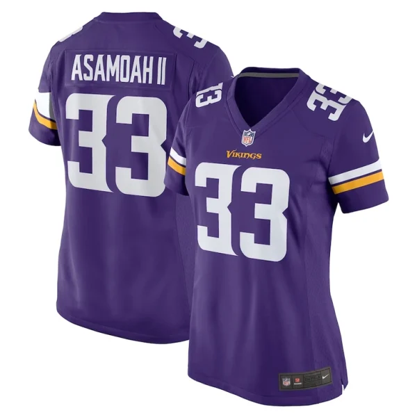Brian asamoah minnesota vikings nike womens player game jersey Purple