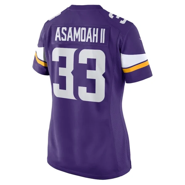 Brian asamoah minnesota vikings nike womens player game jersey Purple L