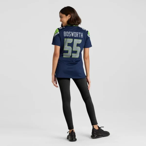Brian bosworth seattle seahawks nike womens game retired player jersey College navy 2XL