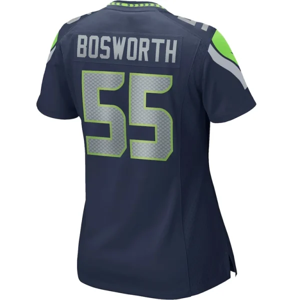 Brian bosworth seattle seahawks nike womens game retired player jersey College navy L