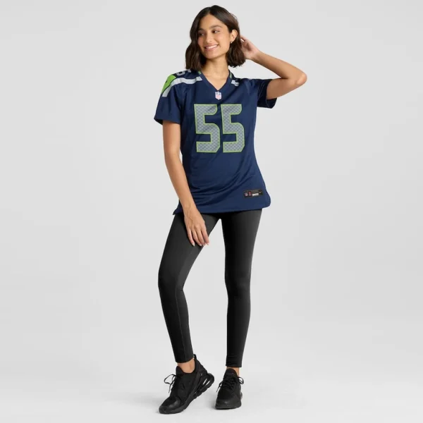 Brian bosworth seattle seahawks nike womens game retired player jersey College navy XL